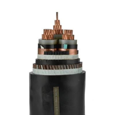 Copper/Aluminum Conductor XLPE Insulated PVC Sheathed Steel Wire Armored Electric Power Cable