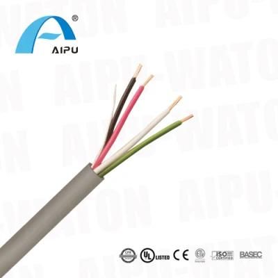 4 Cores 16AWG Polyolefin Insulation PVC Sheath Control Speacker Cable