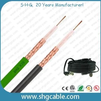 Mil Standard CCTV Coaxial Cable Kx6 Kx6a