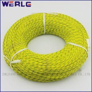 UL 1332 AWG 10 Green-Yellow FEP Teflon Insulated Electric Wire