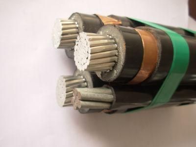 Quadruplex Service Drop AAAC 6201 Alloy Neutral Conductor Belgian