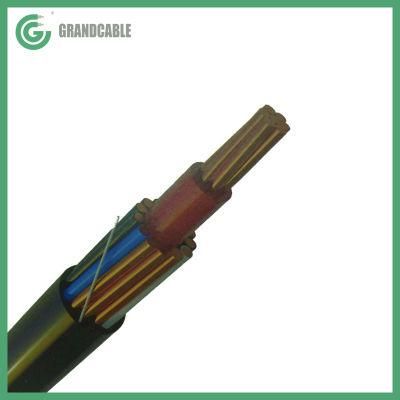 Airdac Neutral Screen 2X16mm2 (Al) 1pH Phase Connection Aluminum Concentric Cable