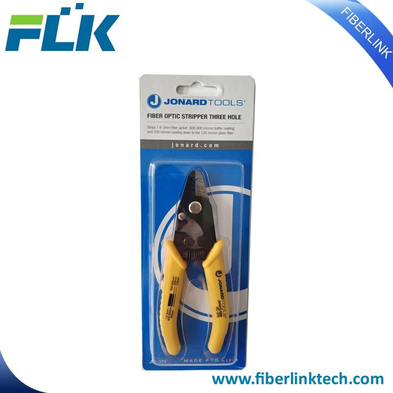 Jic-375 Jonard Tools Three Hole Fiber Optical/Optic Stripper for Cable