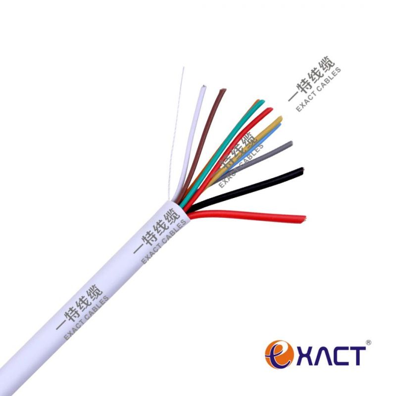 Unshielded Shielded CCA/TC/BC/TCCA Stranded 0.22+0.75, 0.22+0.5 Composite CPR PVC Jacket Communication Cable Alarm Cable Security Cable
