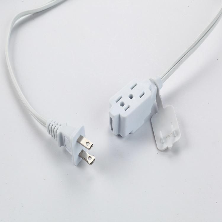 UL Approved New Design USA Market 2 Pins Extension Power Cord Factory