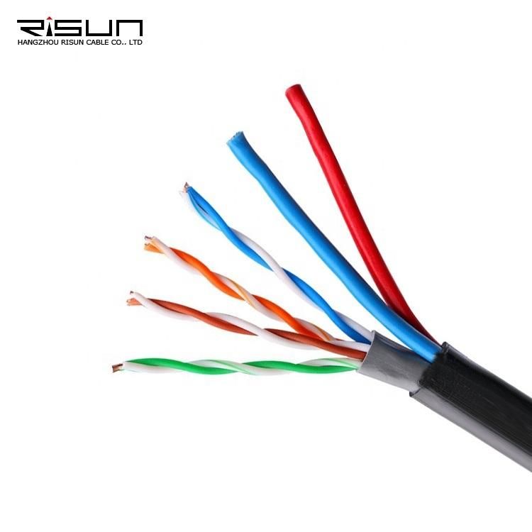 Cat5e Siamese Risun Network Cable UTP CPR 1000 Feet LAN Cable