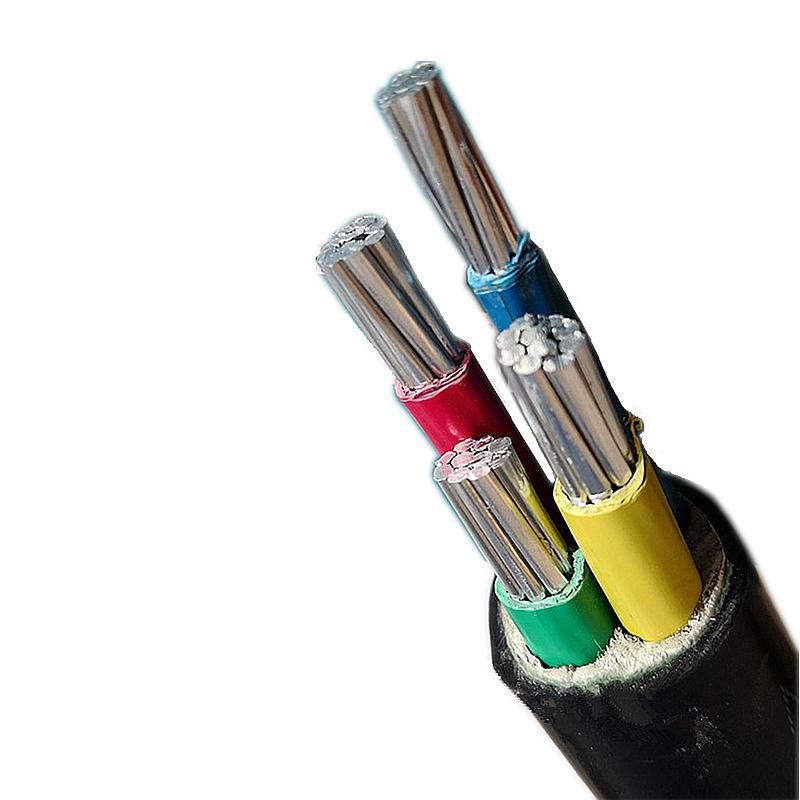 Aluminium Cable 25mm 10mm 4 Core Cable Unarmored PVC/ PVC