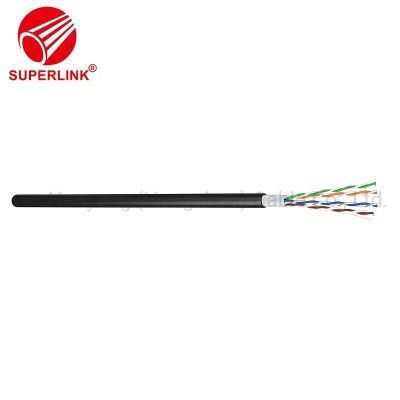 LAN Cable Outdoor Double Jacket Cat5e UTP Cable 24 AWG 4 Pair Copper Cable Cat 5 Network Cable
