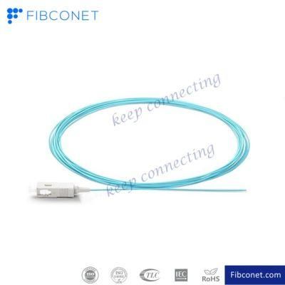 FTTH Om3 Simplex Sc/APC 0.9mm Fiber Optic Pigtail