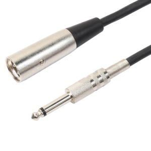 6.35mm Male Plug to XLR Male Plug Cable