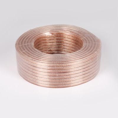 Speaker Cable Transparent + Golden Color Hitek-1100