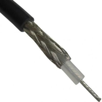 Rg58A/U Coaxial Cable Low Loss with Stranded Tinned Copper Center for Antenna WiFi