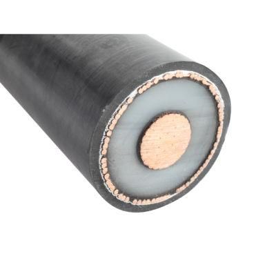 127/220kv 630mm2 Cu/XLPE/Ls/HDPE (PVC) Single-Core Copper/Aluminum XLPE High Voltage Cable with Lead Sheath