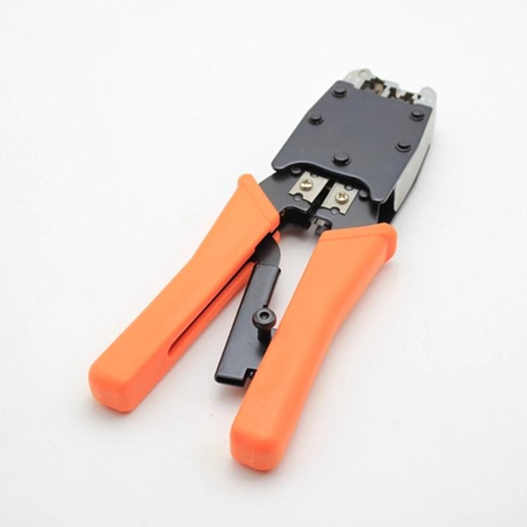 8p+6p Crimping Pliers with Ratchet