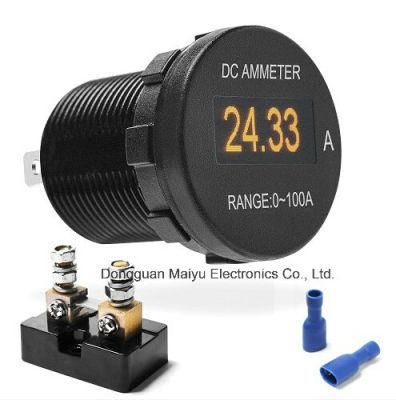 Monitor Digital Display Ampere Meter for Trailer Truck RV 12V