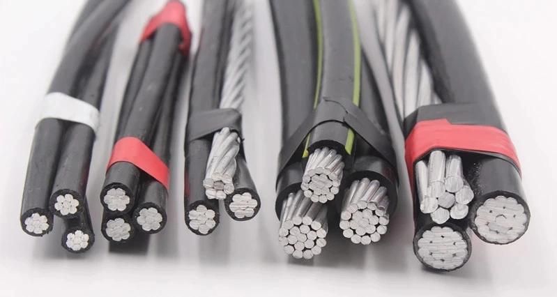 Customized Overhead Insulated Wire Aerial Bundle Conductor ABC Cable for Quotation