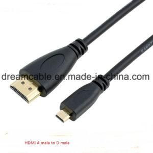 1m Black HDMI to Micro HDMI Cable