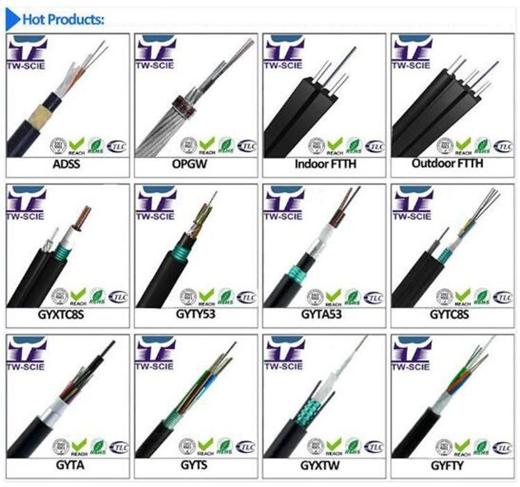 China Suppliers Multi Core GYTA Armoured Outdoor Fiber Optic Cable