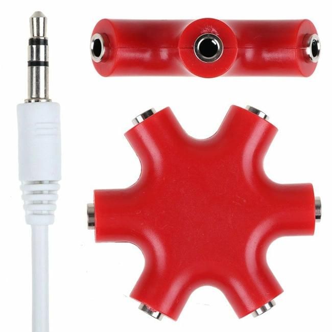 Audio Cable Lead Adapter Converter 3.5mm Port
