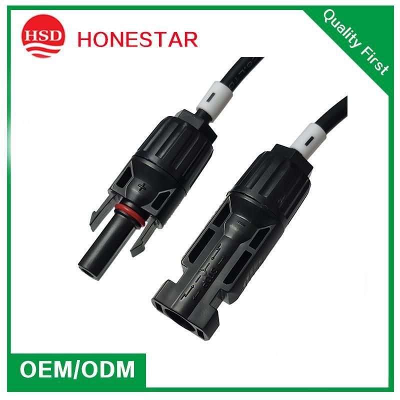 Waterproof Solar Connector Extension Cable for Photovoltaic Energy System