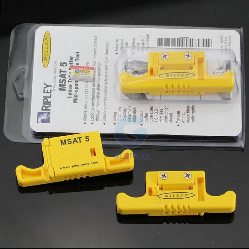 Msat 5 FTTH Fiber Optic MID-Span Access Tool Cable Slitter