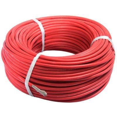300V or 600V Bare Copper Conductor Silicone Insulated Soft Wire 10AWG with Dw01