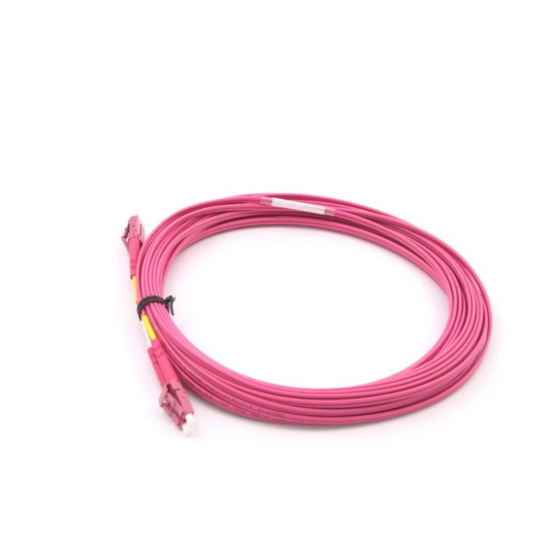 Fiber Optic Om4 Duplex Patch Cord