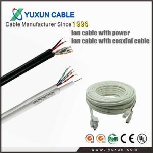 UTP Cat5e/CAT6 with Coaxial Cable for Customer Design