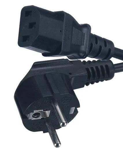 European 3pins VDE Approved Schuko Plug with C 13 Connector