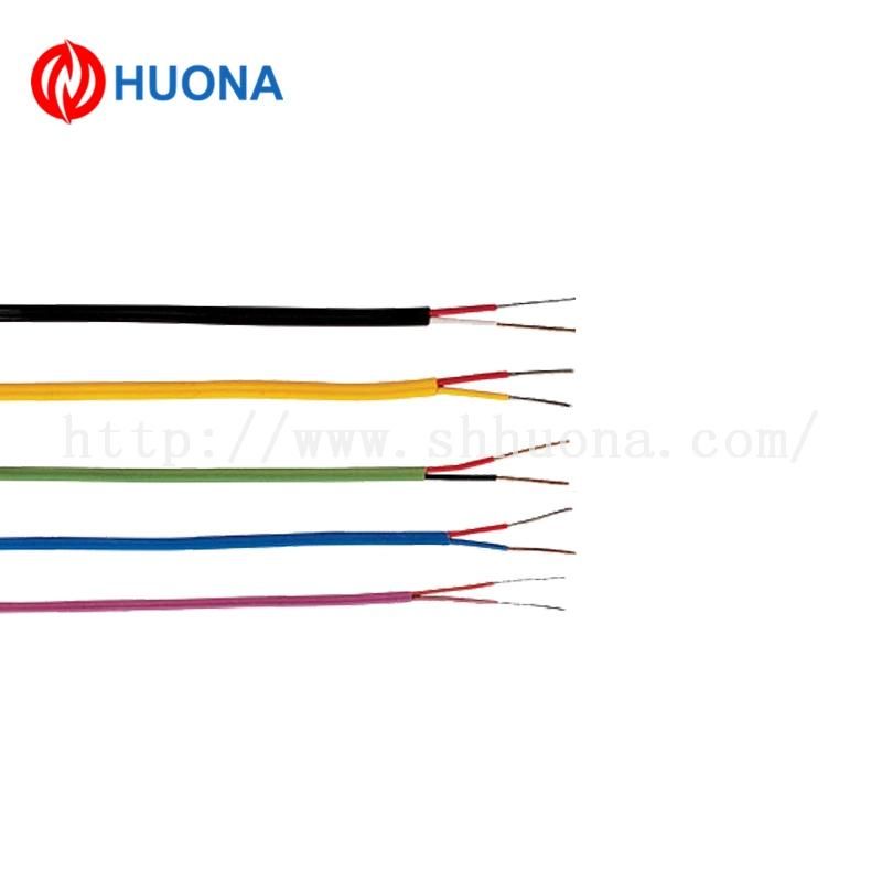 24 AWG Type K PTFE /PTFE/FEP Insulated Thermocouple Wire / Cable