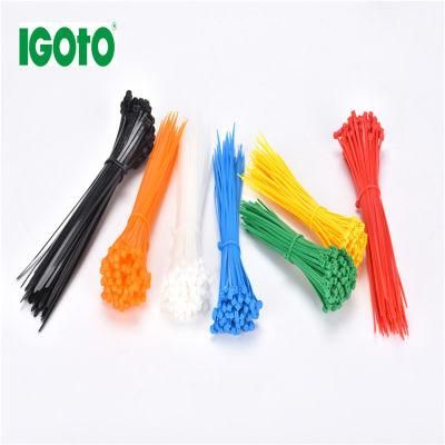 Igoto Nylon PA66 Self-Locking Cable Tie with Fire Rating 94V-2 Certificate