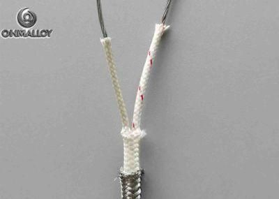 Type K Multi Strands Core Thermocouple Cable Accuracy Class I 7 / 0.2mm Conductor