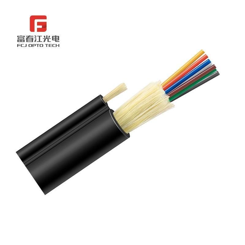 Indoor/Outdoor High Speed Aramid Yarn Strength Figure 8 Single Mode 12 Core Aerial Fiber Optic Cable (GJFJTC8Y) for Traders