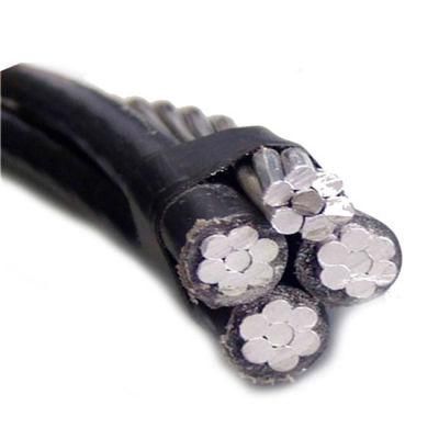 Overhead Cable Aluminium 11kv 33kv ABC Aerial Bundle Cable ACSR 4/0 AWG XLPE Insulated ABC Cable