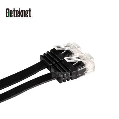 Gcabling RJ45 Ultra Slim Flat Ethernet Patch Network LAN Cable CAT6 UTP