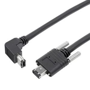 High Flexible IEEE 1394 Firewire Cable 9 Core Angle for Sliding in Towing Chain