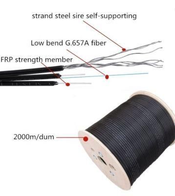 Gjxh FTTH FTTX Optical Fiber Cable Cable Gjxh GJXFH