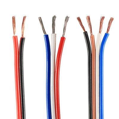 UL 2468 3core Multi Core 28AWG PVC Insulated Flat Ribbon Cable