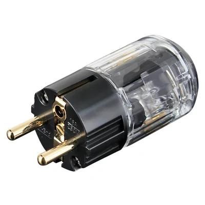 High End Gold-Plated EUR Schuko EU Power Connectors