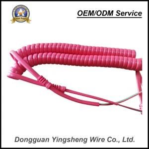 2 Cores Colourful Elastic Spiral Coiled Wire Spring Wire