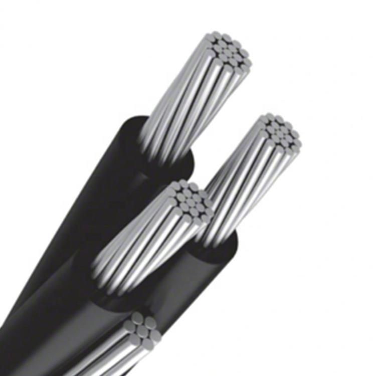 Manufacture ABC Cable Aluminium Alloy 8000 AAAC Conductor XLPE Insulation Overhead Cable