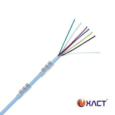 6x0.22mm2 Unshielded Stranded CCA conductor LSF Insulation and Jacket CPR Eca Alarm Cable Signal Cable