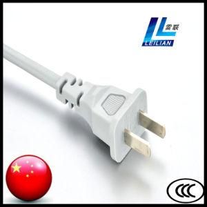 Chinese Power Cord Plug of Two Pins with CCC