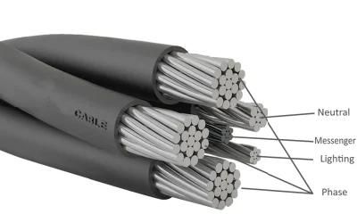 Aluminum Conductor XLPE Insulation Overhead ABC Cable