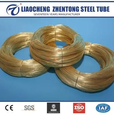 C5210 Tin Bronze Copper Wire Tin Phosphorus Bronze Spring Material Copper Alloy Switch Parts Copper Wire Manufacturer Spot