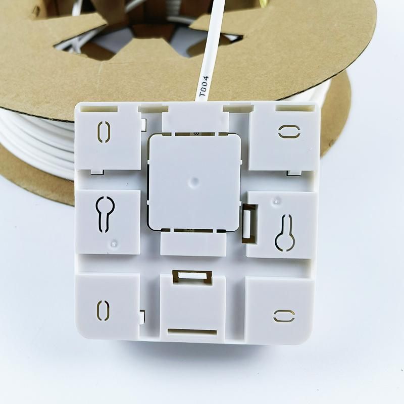 Abalone Indoor Use Fibre Optic Cable Patch Cord Jumper with Oto (Optical Telecommunication Outlet) Box 20-50m White