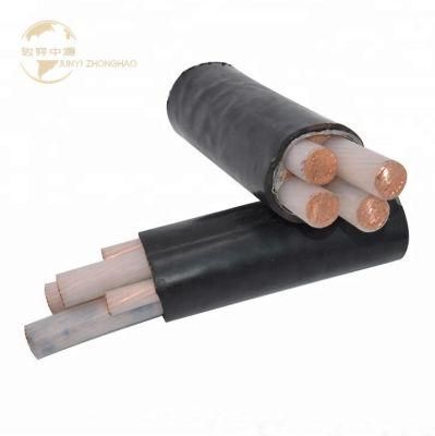 Wholesale Elevator Parts, High Intensity Rubber Sheathed Elevator Cable