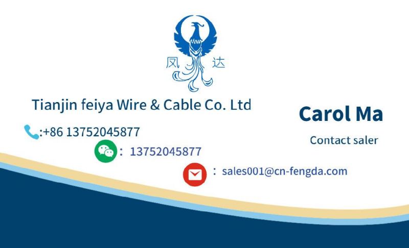 Fengda Factory Supply Competitive Price High Quality Coaxial Pure Cable for CCTV Camera Outdoor Cable/Wire