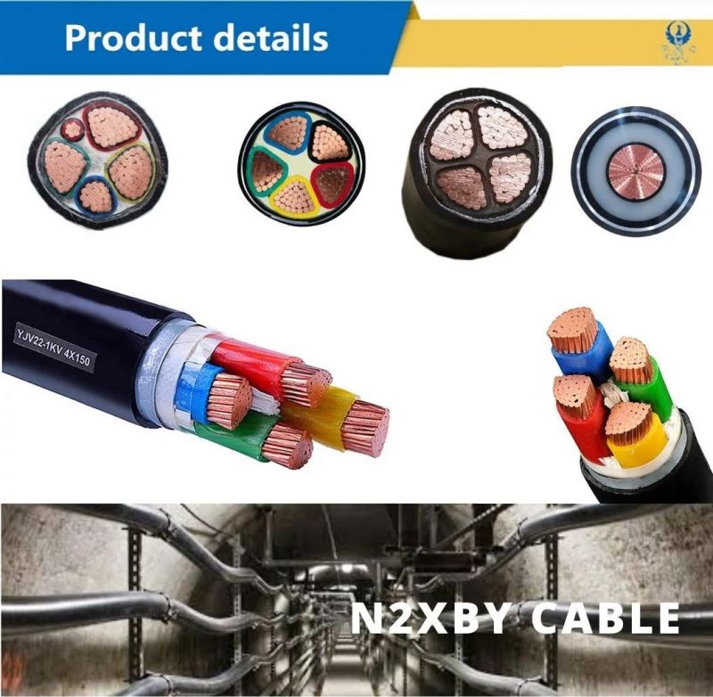 0.6/1kv Yjv22 4X50+1X25 XLPE Insulated PVC Sheathed Power Cable