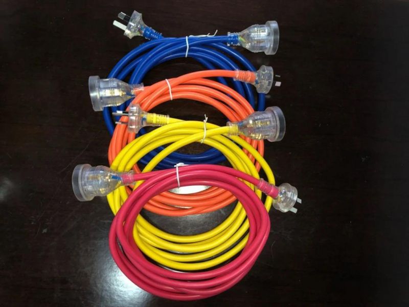 Australian Extension Cord with SAA Certification (AL-107+AL-108)